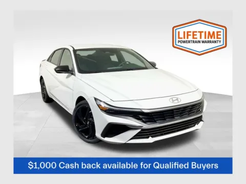 White 2026 Hyundai Elantra SEL Sport for sale in Athens, OH