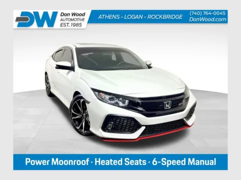 White 2018 Honda Civic Si for sale in Athens, OH