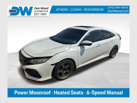 White 2018 Honda Civic Si for sale in Athens, OH