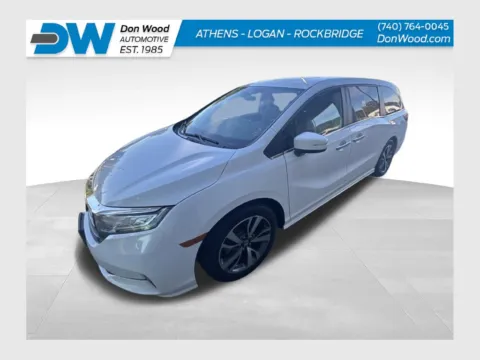 White 2022 Honda Odyssey Touring for sale in Athens, OH