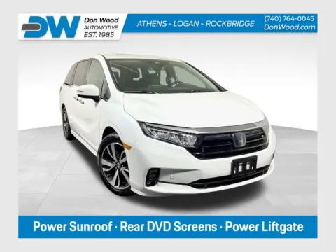 White 2022 Honda Odyssey Touring for sale in Athens, OH