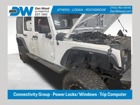 White 2015 Jeep Wrangler Unlimited Sport for sale in Athens, OH