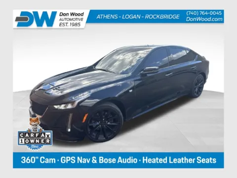 Black 2022 Cadillac CT5 Sport for sale in Athens, OH