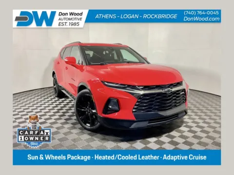Red 2019 Chevrolet Blazer RS for sale in Athens, OH