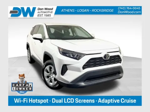 White 2022 Toyota RAV4 LE for sale in Athens, OH