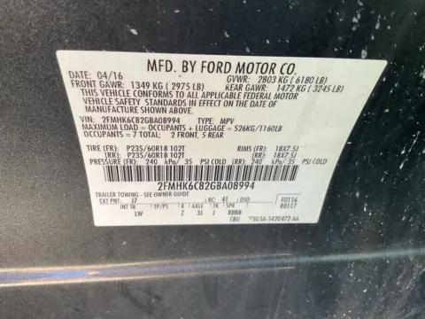 More photos of 2016 Ford Flex SEL at Don Wood Hyundai, OH