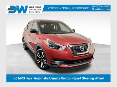 Red 2018 Nissan Kicks SR for sale in Athens, OH