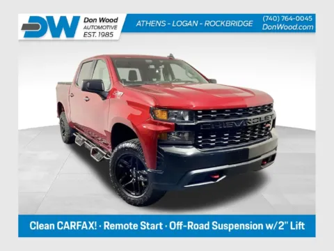 Red 2021 Chevrolet Silverado 1500 Custom Trail Boss for sale in Athens, OH