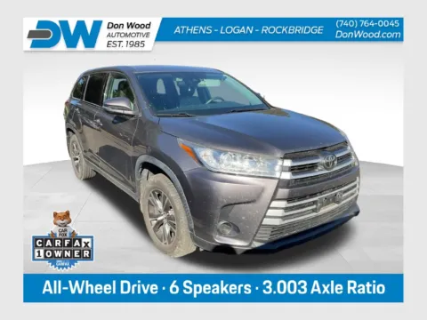 Gray 2019 Toyota Highlander LE for sale in Athens, OH