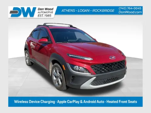 Red 2022 Hyundai Kona SEL for sale in Athens, OH