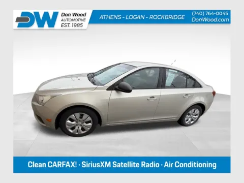 Silver 2014 Chevrolet Cruze LS for sale in Athens, OH