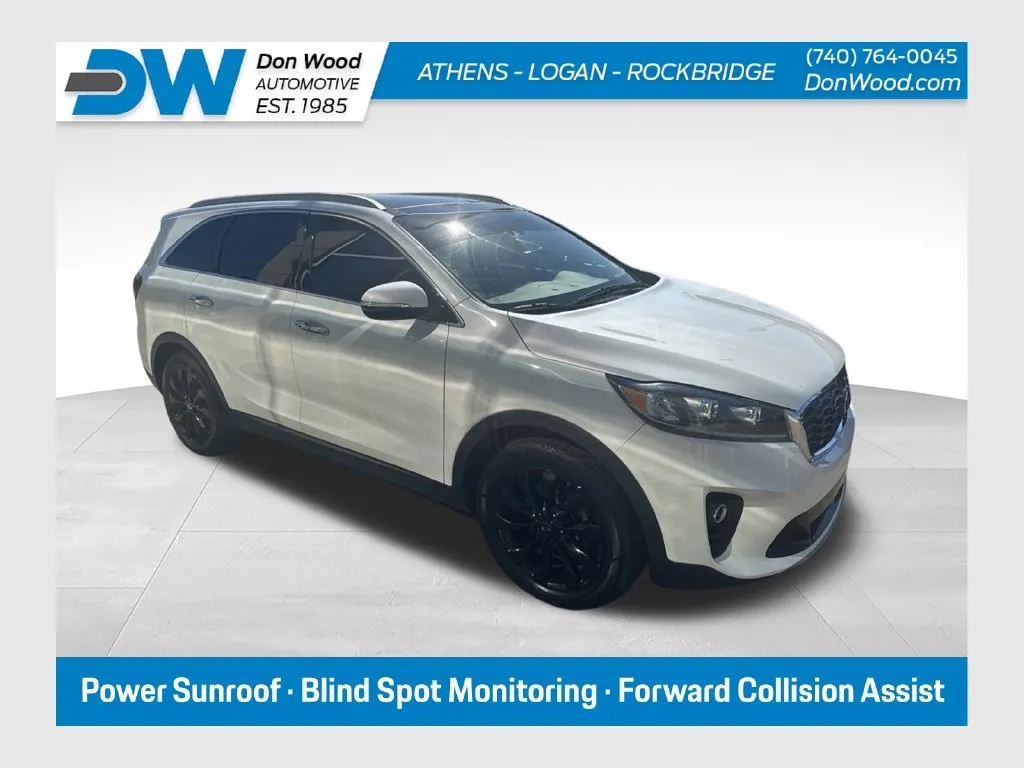 White 2020 Kia Sorento EX for sale in Athens, OH