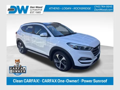 White 2018 Hyundai Tucson Value for sale in Athens, OH