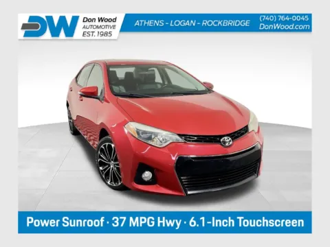 Red 2015 Toyota Corolla S Plus for sale in Athens, OH