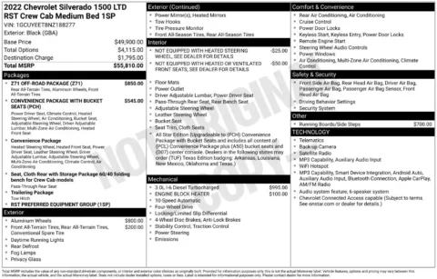 Photos of 2022 Chevrolet Silverado 1500 LTD RST for sale in Athens, OH at Don Wood Hyundai