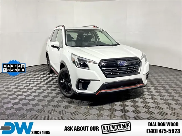White 2024 Subaru Forester Sport for sale in Athens, OH