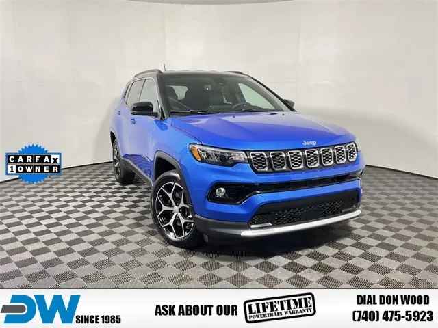 Blue 2024 Jeep Compass Limited for sale in Athens, OH