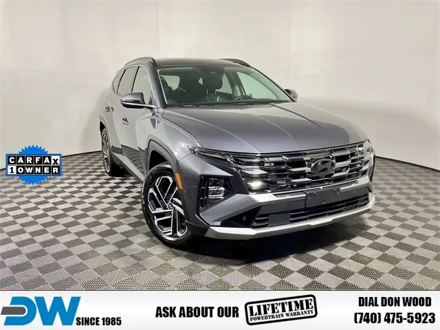 Gray 2025 Hyundai Tucson Hybrid Limited for sale in Athens, OH