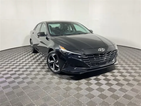 Black 2023 Hyundai Elantra Hybrid Limited for sale in Athens, OH