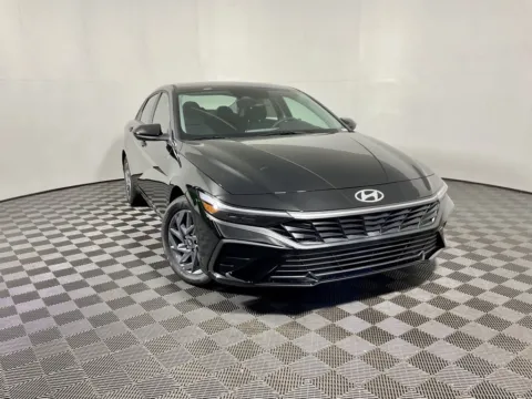Black 2025 Hyundai Elantra Hybrid Blue for sale in Athens, OH