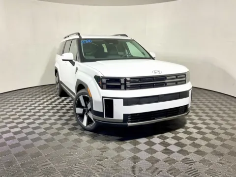 White 2026 Hyundai Santa Fe Hybrid Limited for sale in Athens, OH