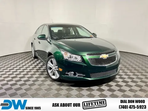 Green 2014 Chevrolet Cruze LTZ for sale in Athens, OH