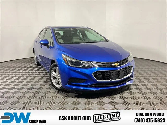 Blue 2017 Chevrolet Cruze LT for sale in Athens, OH