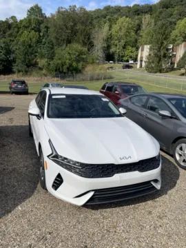 White 2022 Kia K5 LX for sale in Athens, OH