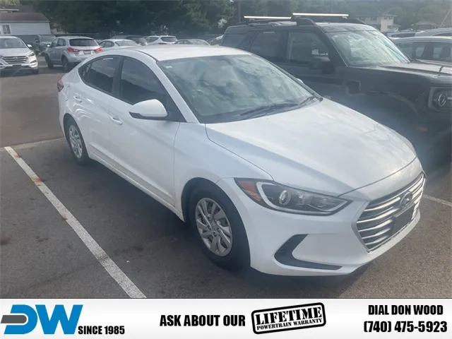 White 2017 Hyundai Elantra SE for sale in Athens, OH