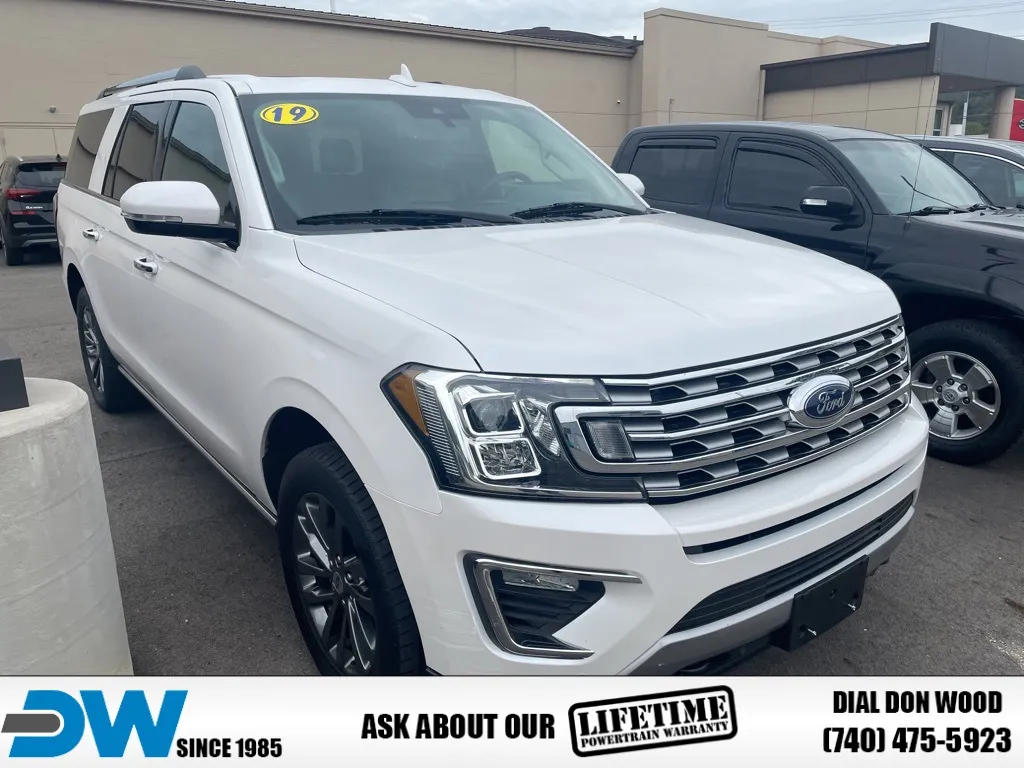 White 2019 Ford Expedition Max Limited for sale in Athens, OH