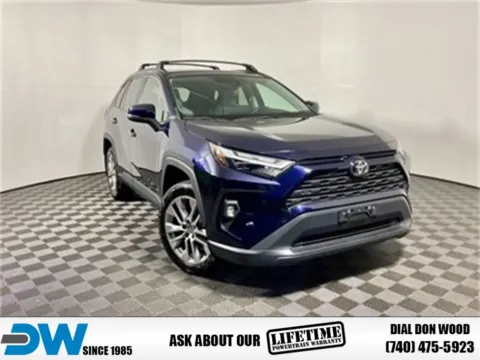 Blue 2023 Toyota RAV4 XLE Premium for sale in Athens, OH