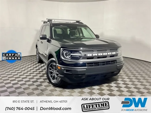 Black 2021 Ford Bronco Sport Big Bend for sale in Athens, OH