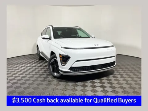 White 2025 Hyundai Kona Electric SEL for sale in Athens, OH