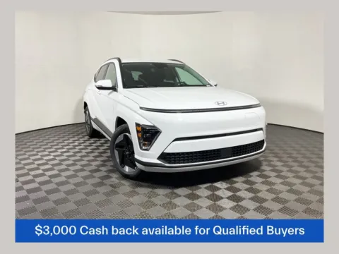 White 2025 Hyundai Kona Electric SEL for sale in Athens, OH