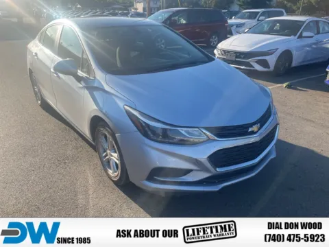 Blue 2017 Chevrolet Cruze LT for sale in Athens, OH