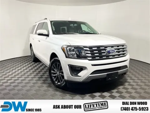 White 2019 Ford Expedition Max Limited for sale in Athens, OH