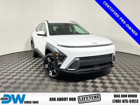 White 2025 Hyundai Kona SEL for sale in Athens, OH