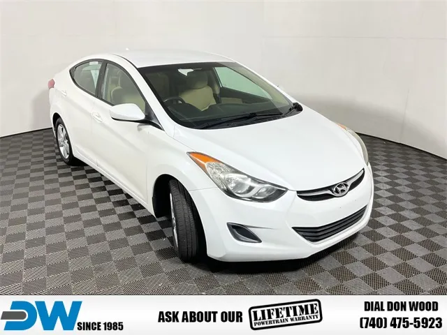 White 2011 Hyundai Elantra GLS for sale in Athens, OH
