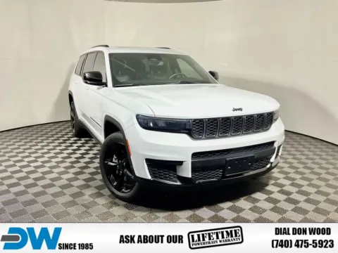 White 2021 Jeep Grand Cherokee L Altitude for sale in Athens, OH