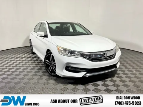 White 2016 Honda Accord Sport for sale in Athens, OH