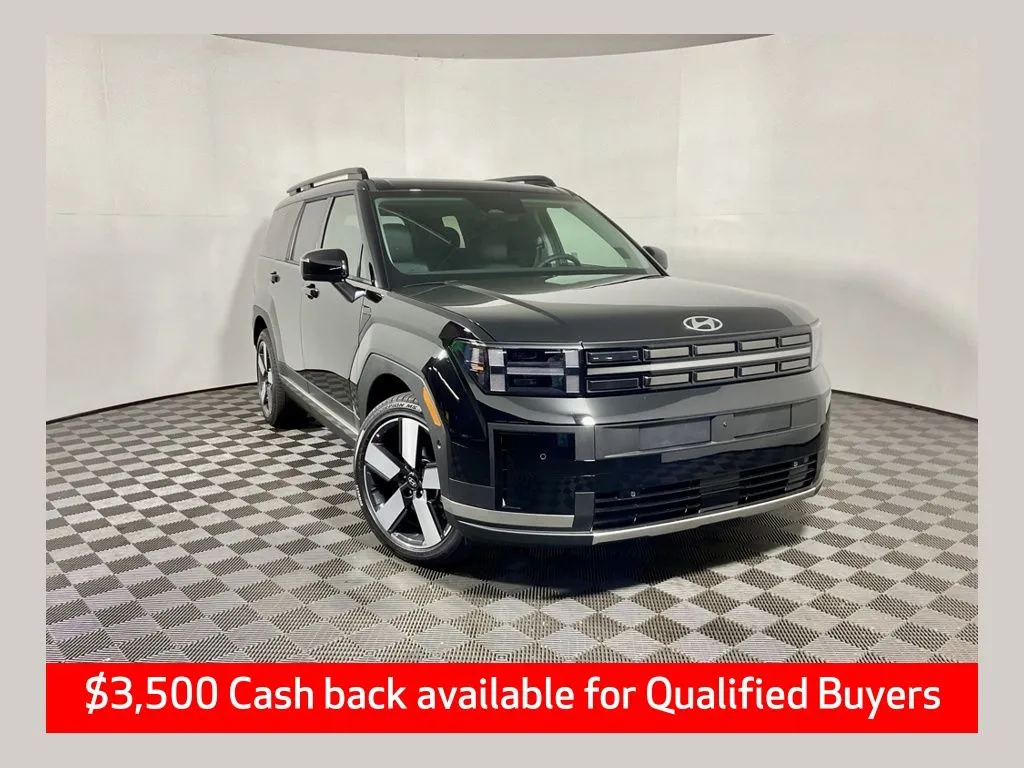 Black 2026 Hyundai Santa Fe Limited for sale in Athens, OH
