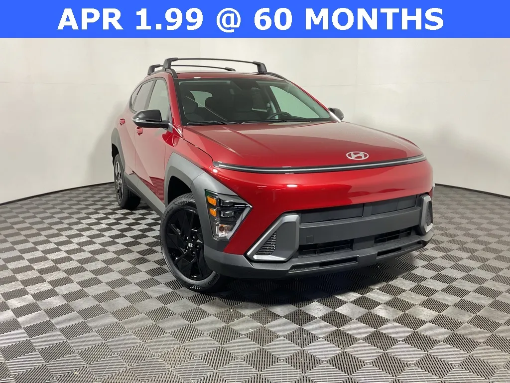 Red 2026 Hyundai Kona SEL for sale in Athens, OH