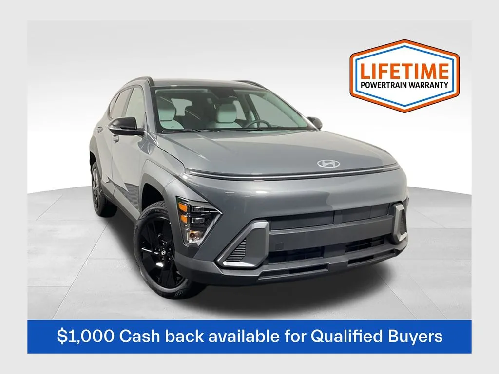 Gray 2026 Hyundai Kona SEL Sport for sale in Athens, OH