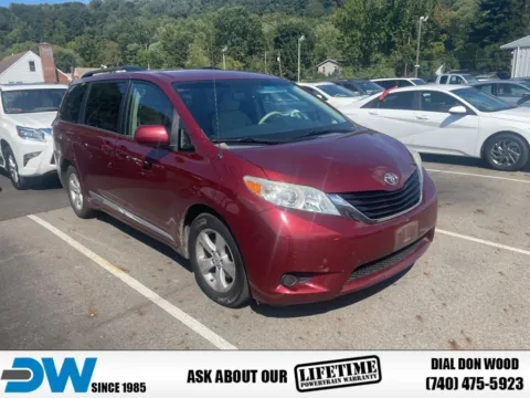Red 2014 Toyota Sienna LE for sale in Athens, OH
