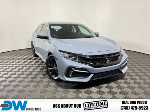 Gray 2021 Honda Civic EX for sale in Athens, OH