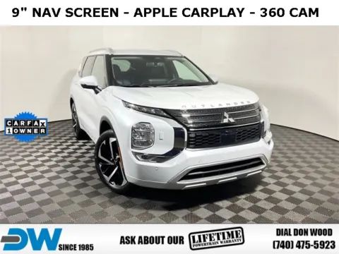 White 2023 Mitsubishi Outlander SEL for sale in Athens, OH