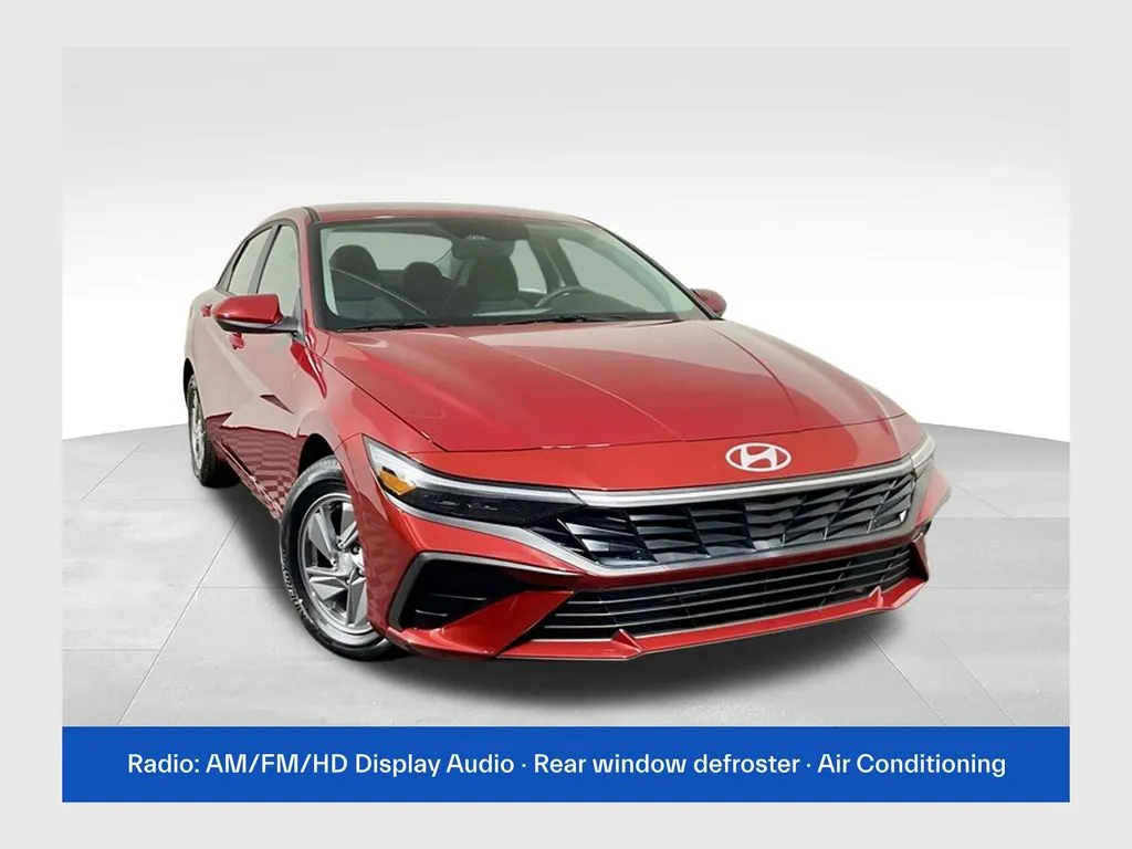 Red 2025 Hyundai Elantra SE for sale in Athens, OH