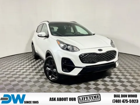 White 2022 Kia Sportage Nightfall for sale in Athens, OH