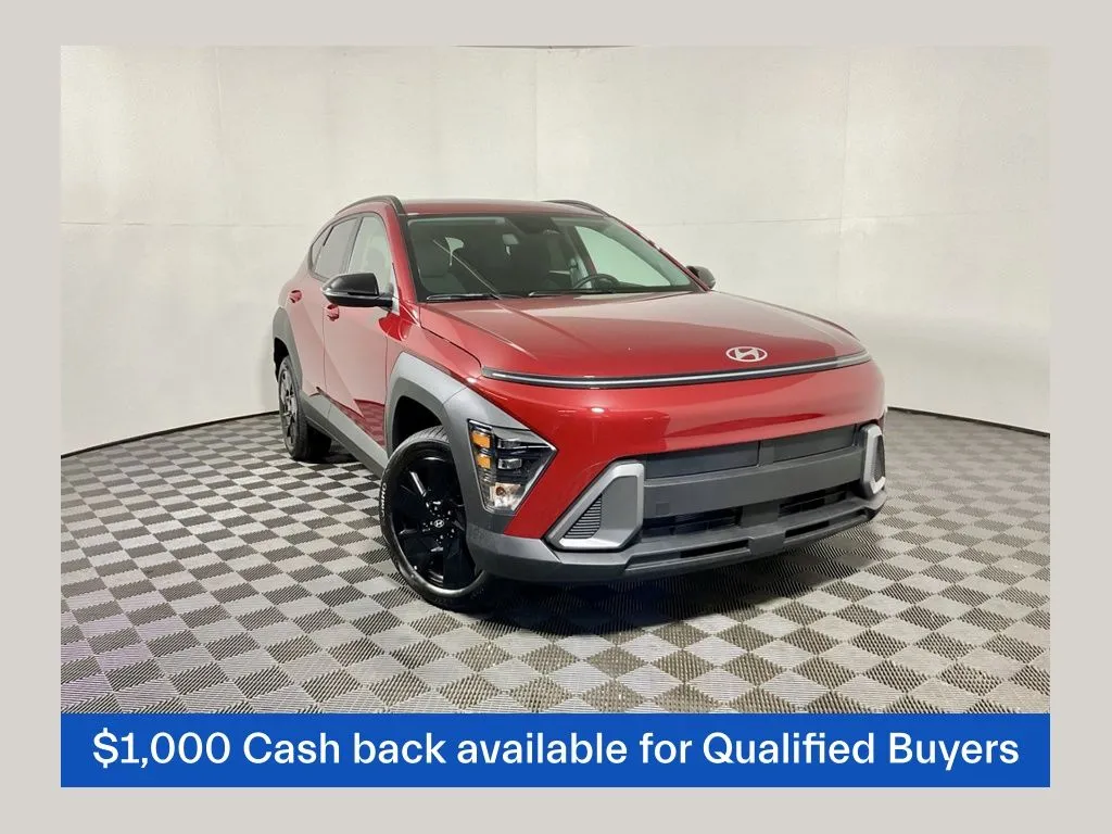 Red 2026 Hyundai Kona SEL Sport for sale in Athens, OH