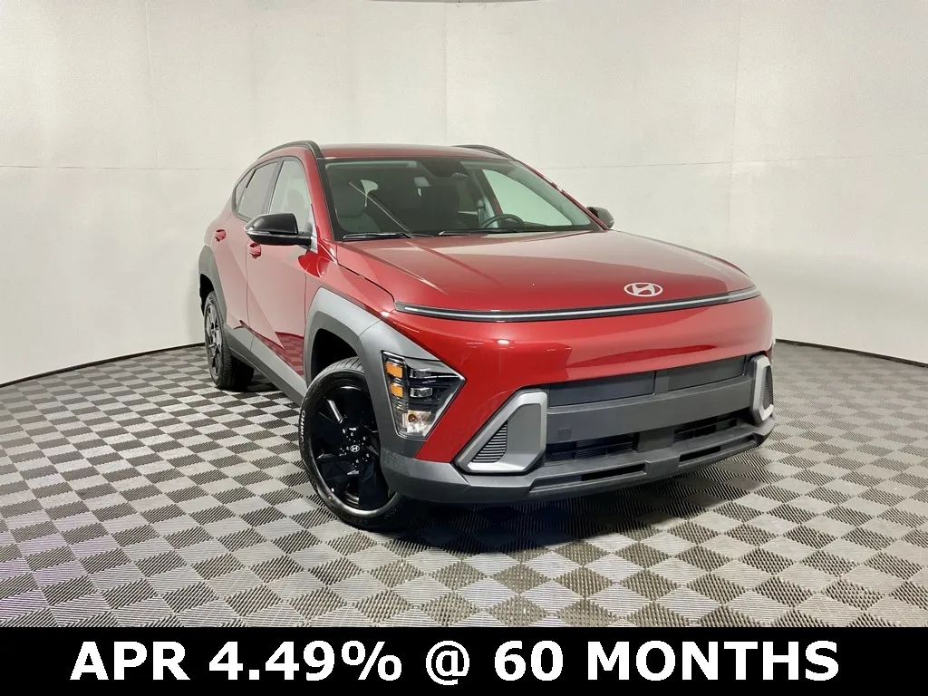 Red 2026 Hyundai Kona SEL for sale in Athens, OH